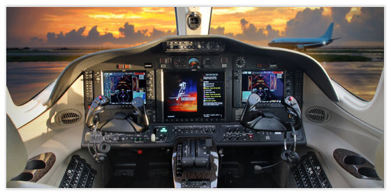 Gerdes Aviation Cessna Mustang Cockpit